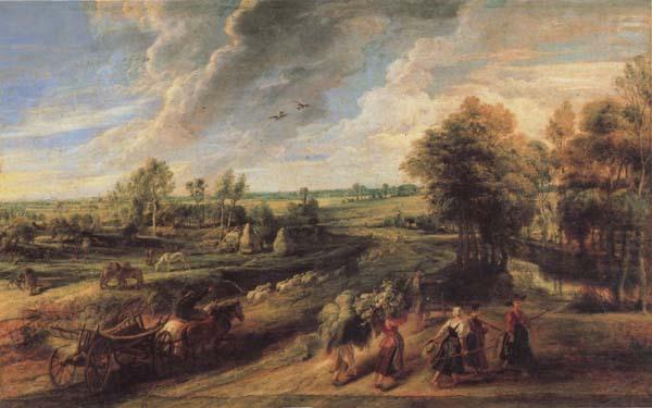 Peter Paul Rubens Return of the Peasants from the Fields china oil painting image